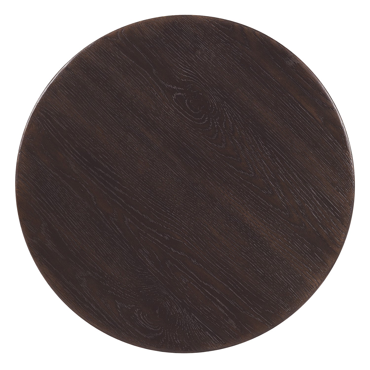 Hooker Furniture Driftwood Burnt Timber Round End Table