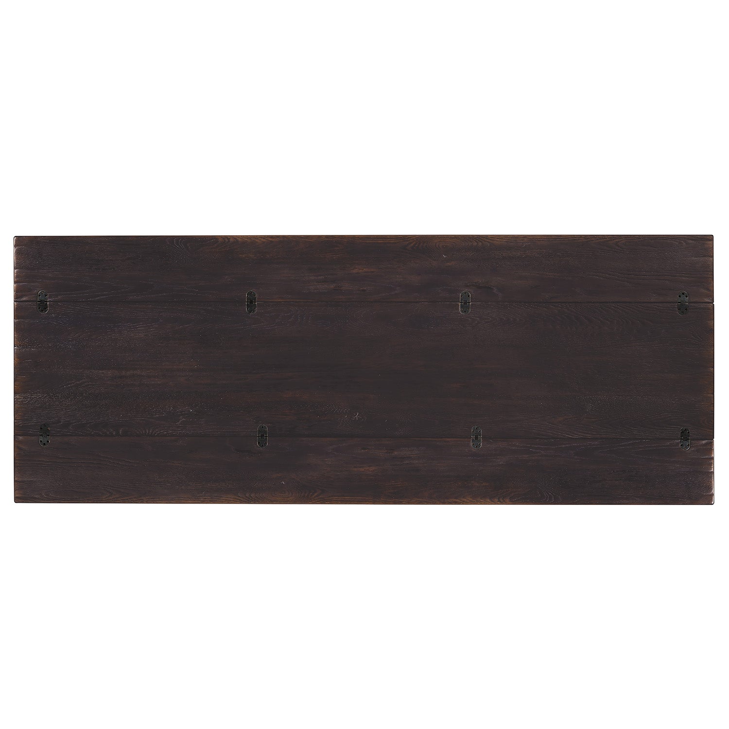 Hooker Furniture Driftwood Burnt Timber Flip-Top Console Table
