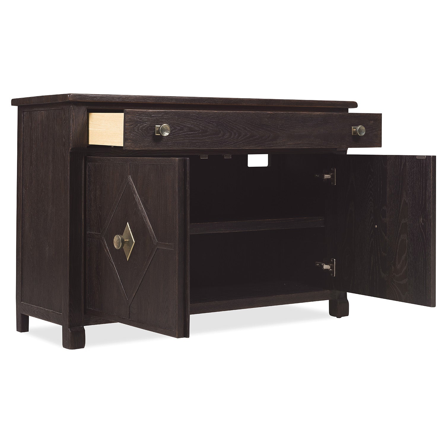 Hooker Furniture Driftwood Burnt Timber Hall Chest
