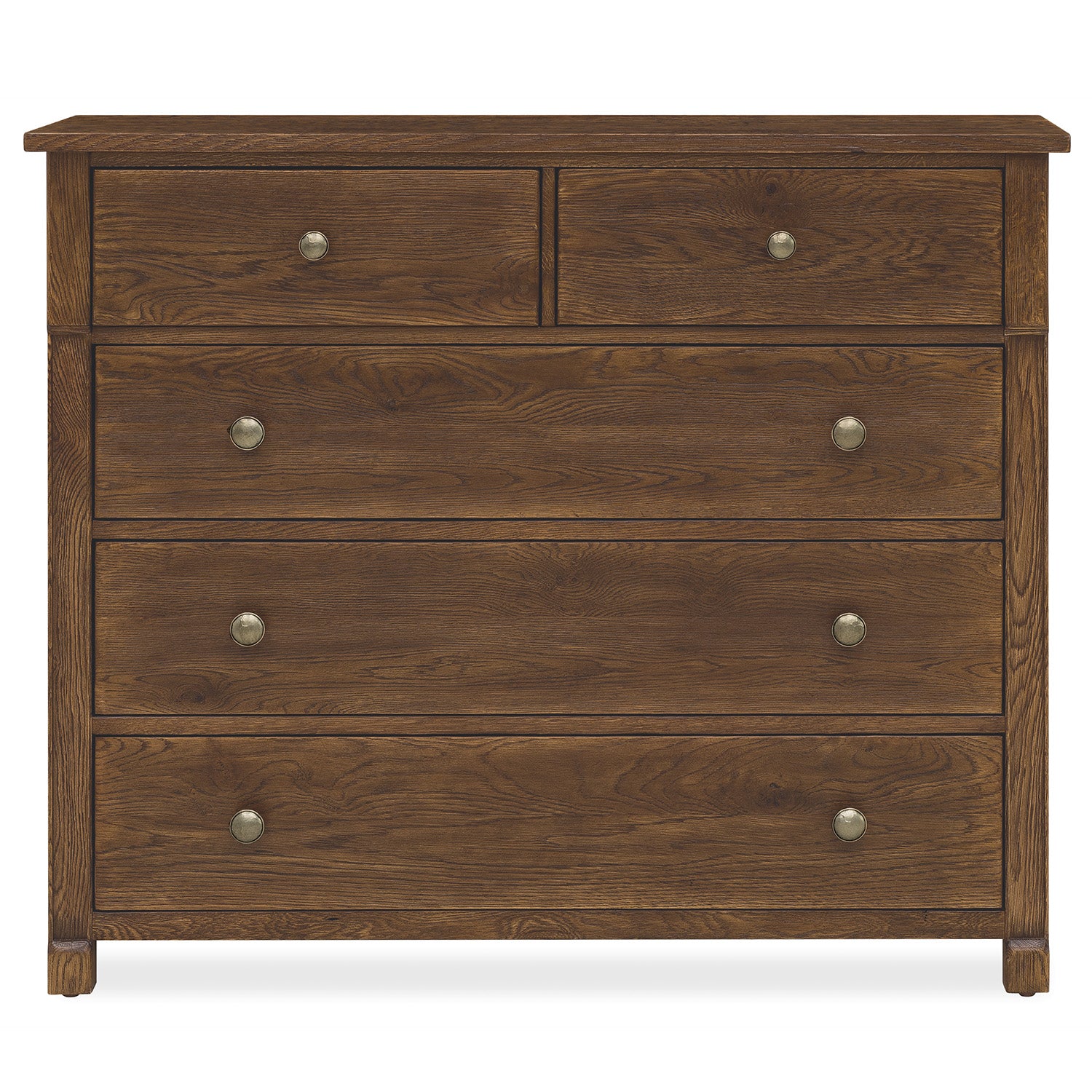 Hooker Furniture Driftwood Worn Saddle Five-Drawer Chest