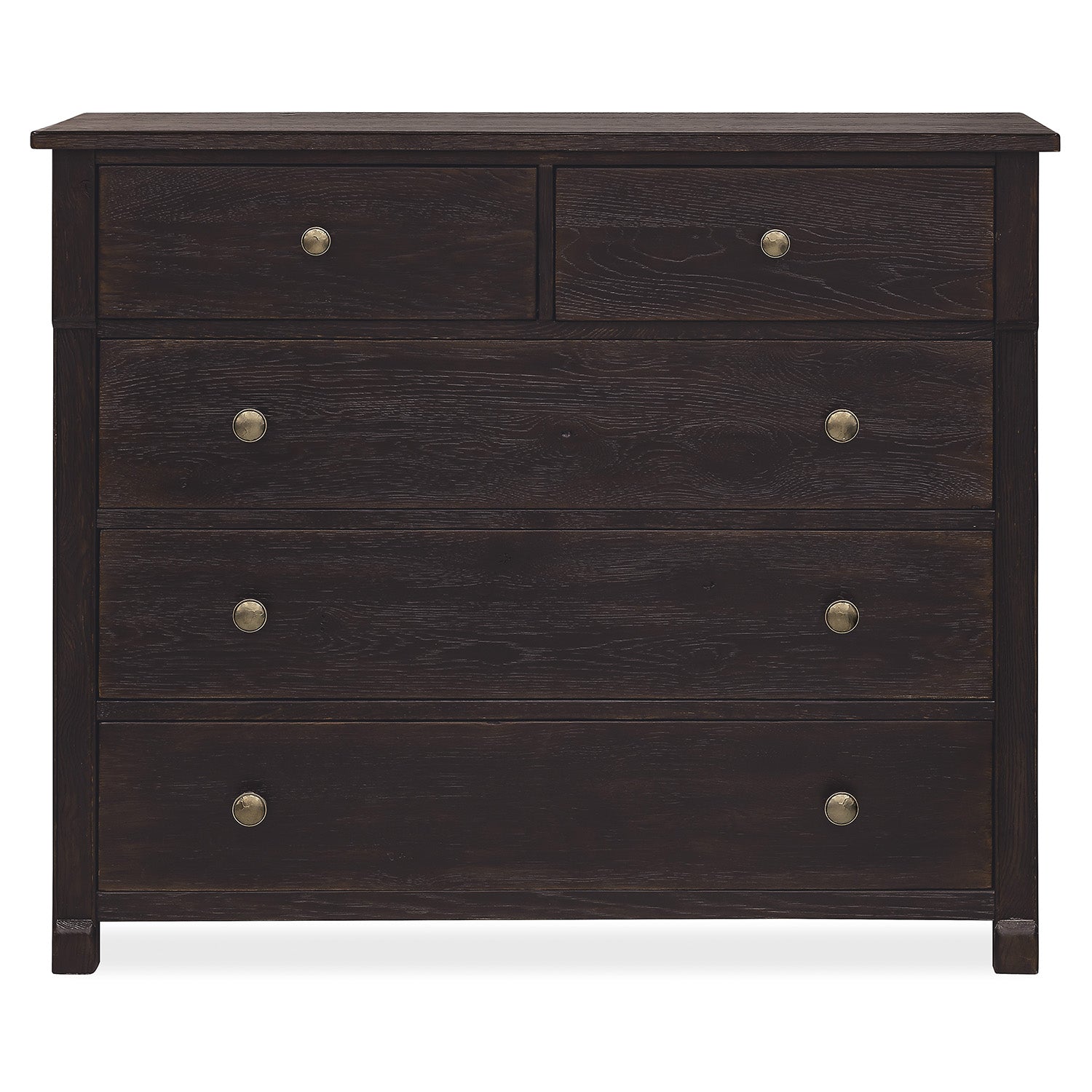 Hooker Furniture Driftwood Burnt Timber Five-Drawer Chest