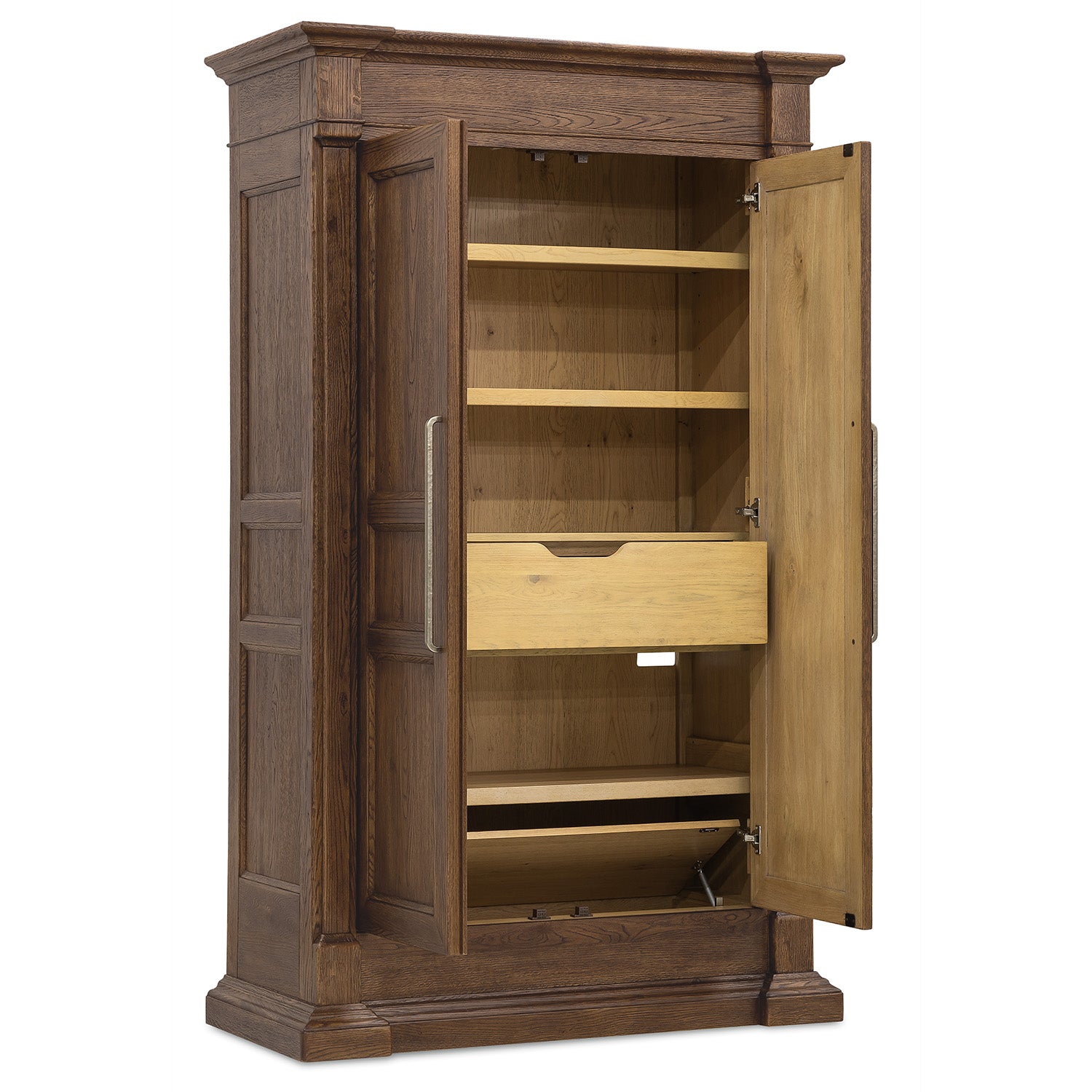 Hooker Furniture Driftwood Word Saddle Wardrobe