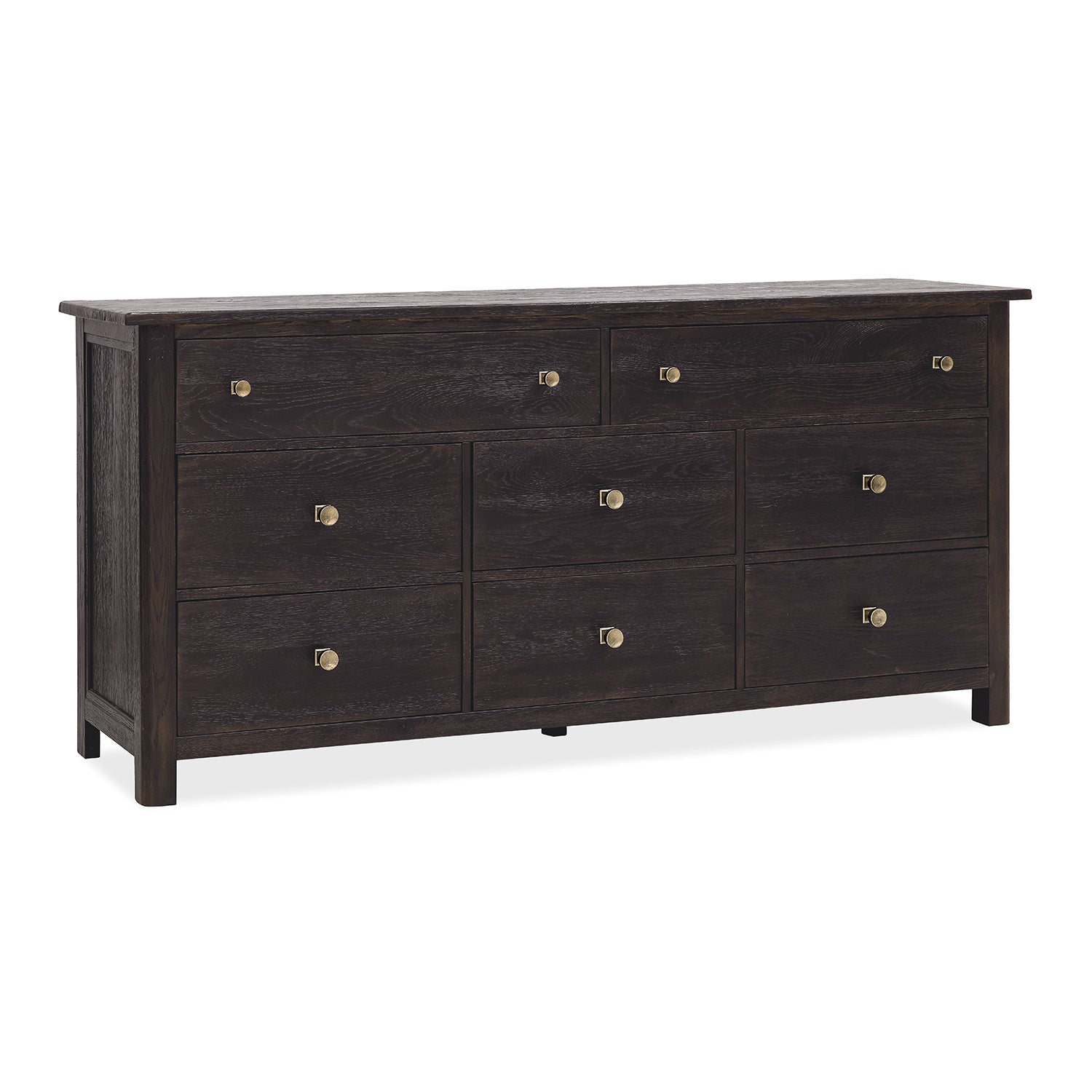 Hooker Furniture Driftwood Burnt Timber Eight-Drawer Dresser