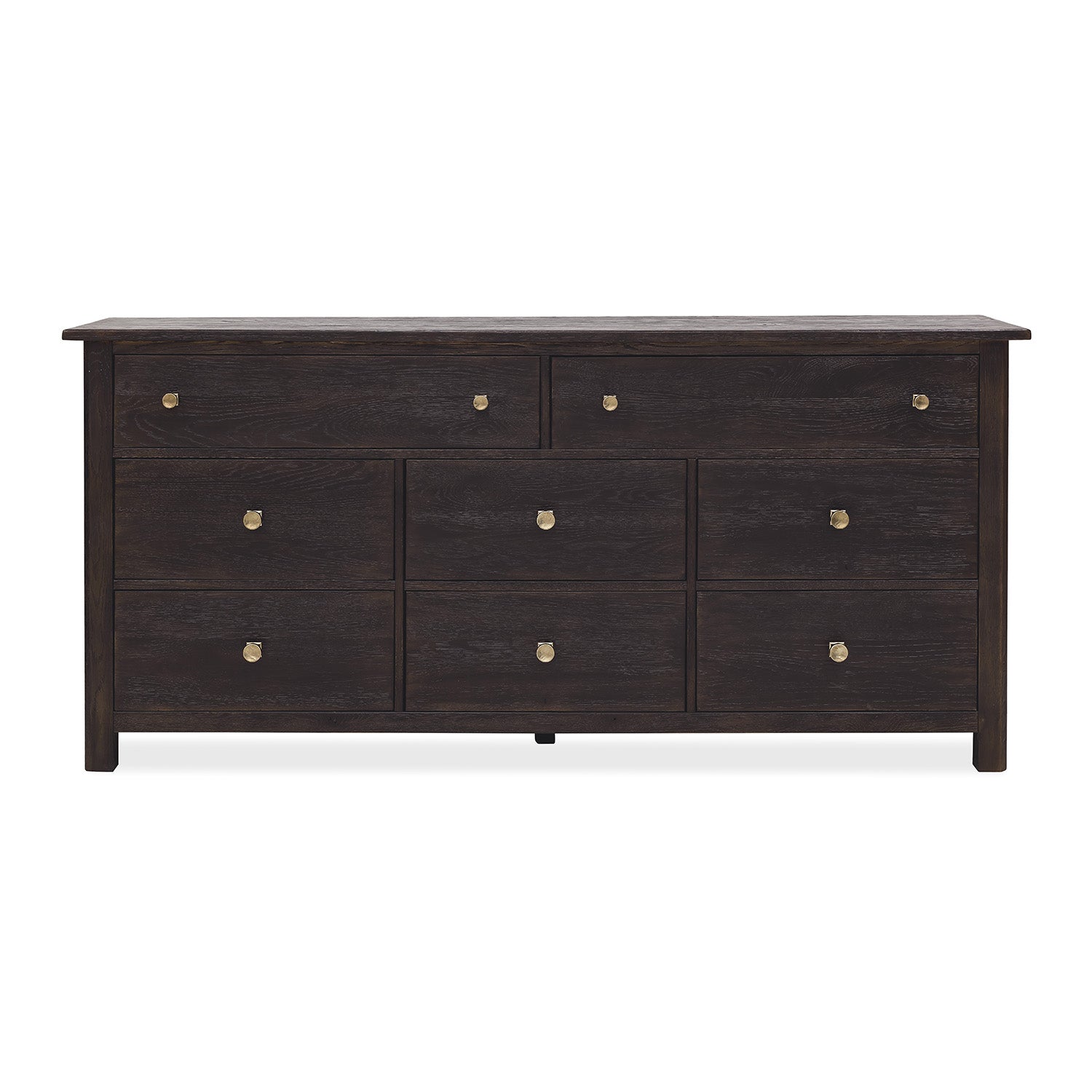 Hooker Furniture Driftwood Burnt Timber Eight-Drawer Dresser