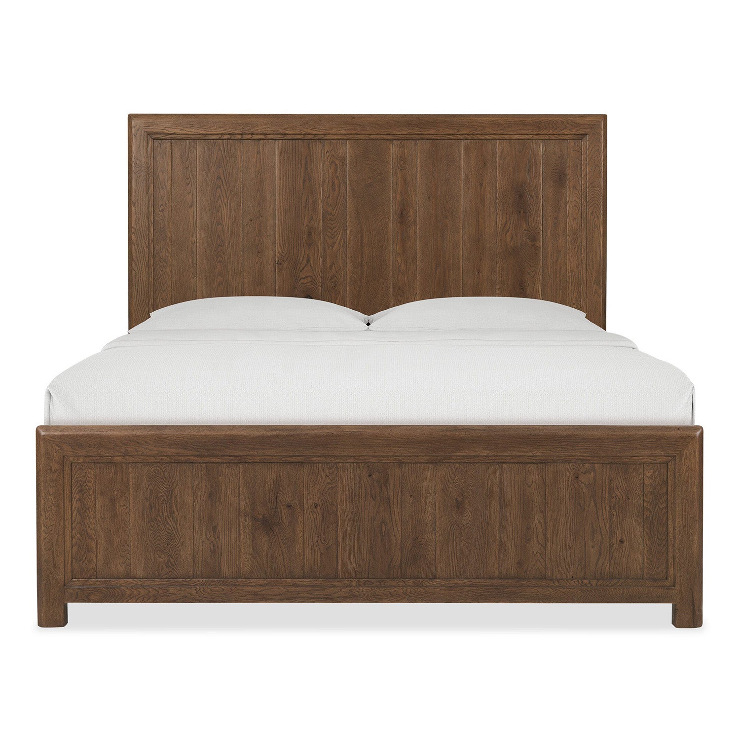 Hooker Furniture Driftwood Worn Saddle Panel Bed