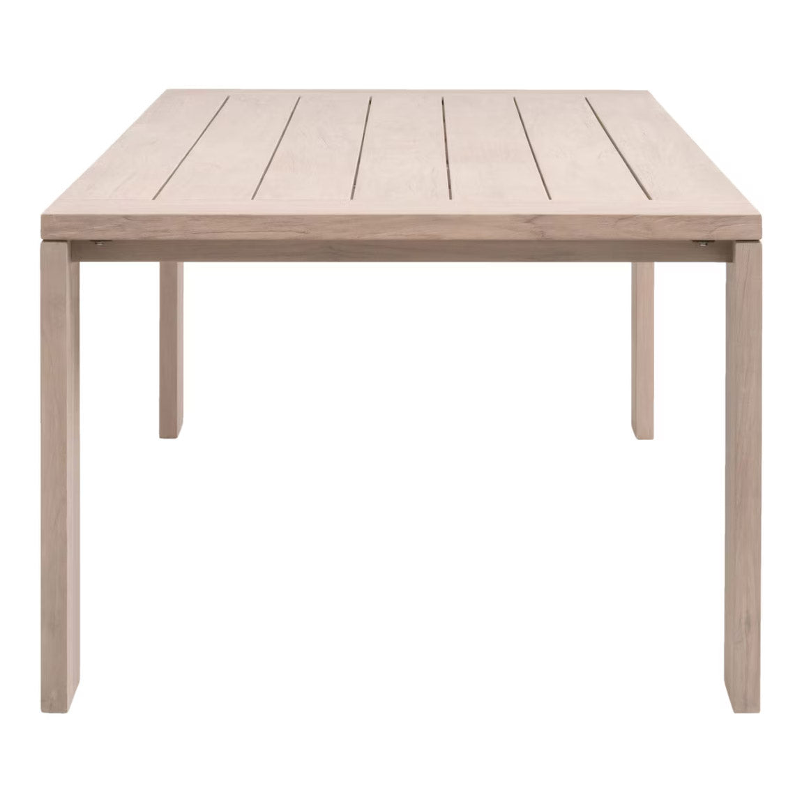 Big Sur Washed Teak Outdoor Dining Table