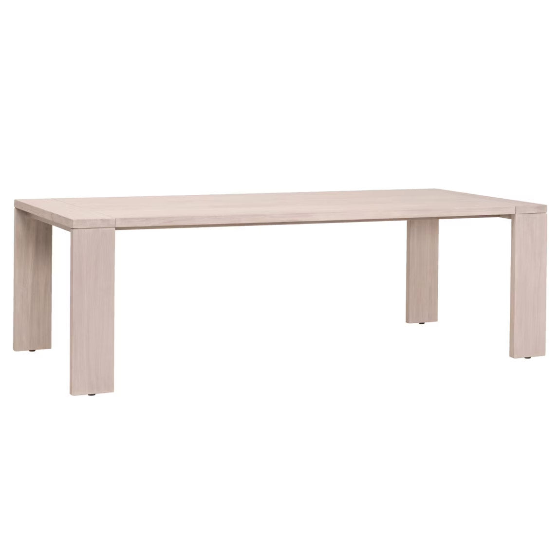 Big Sur Washed Teak Outdoor Dining Table
