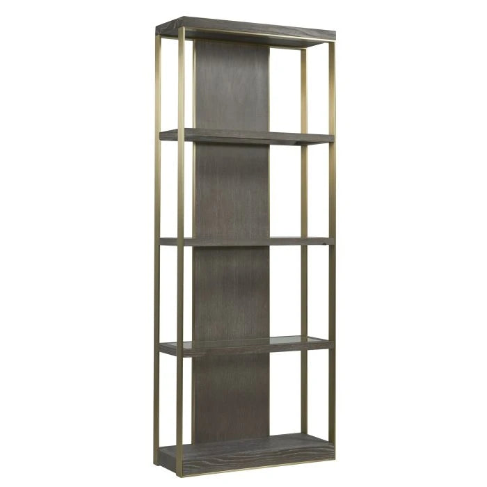 Fairfield Chair x Libby Langdon Wesley Cerused Espresso Etagere
