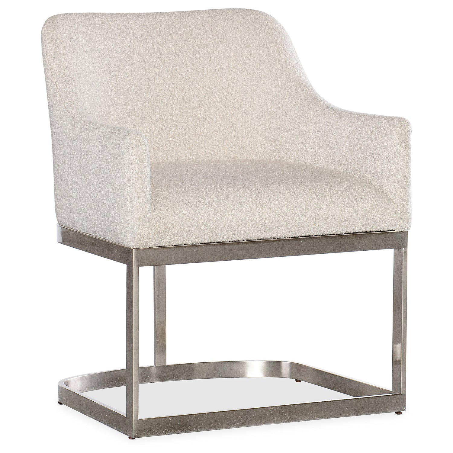 Hooker Furniture Modern Mood Upholstered Arm Chair with Metal Base Set of 2