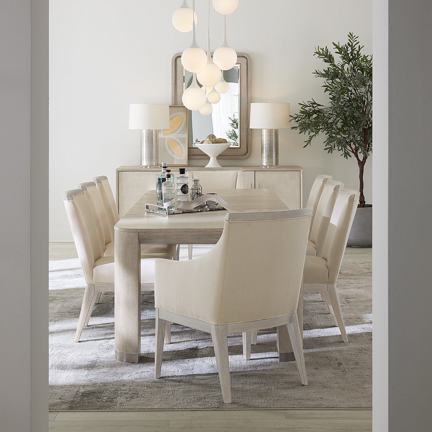 Hooker Furniture Modern Mood Upholstered Chair Side Set of 2