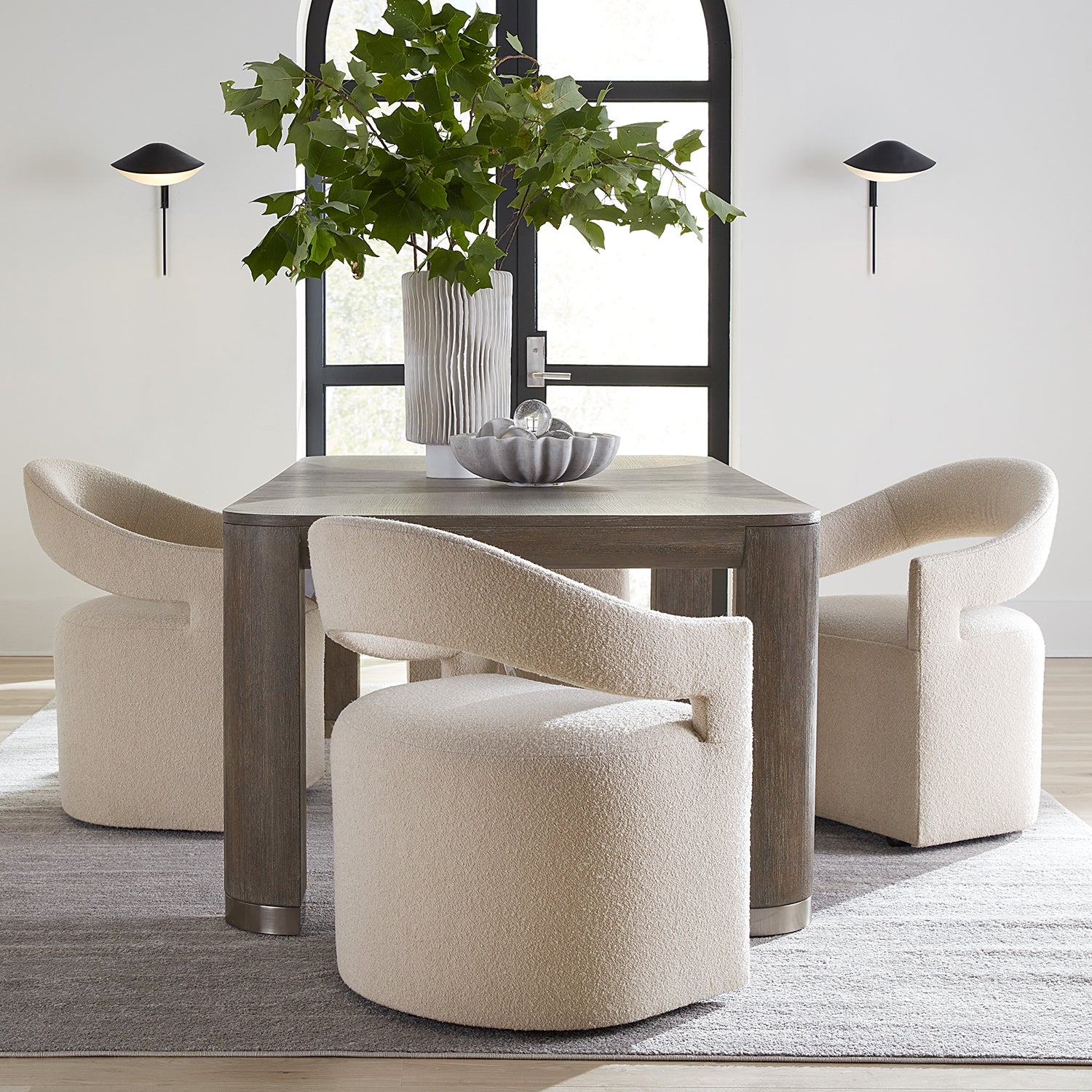 Hooker Furniture Modern Mood Upholstered Arm Chair Set of 2