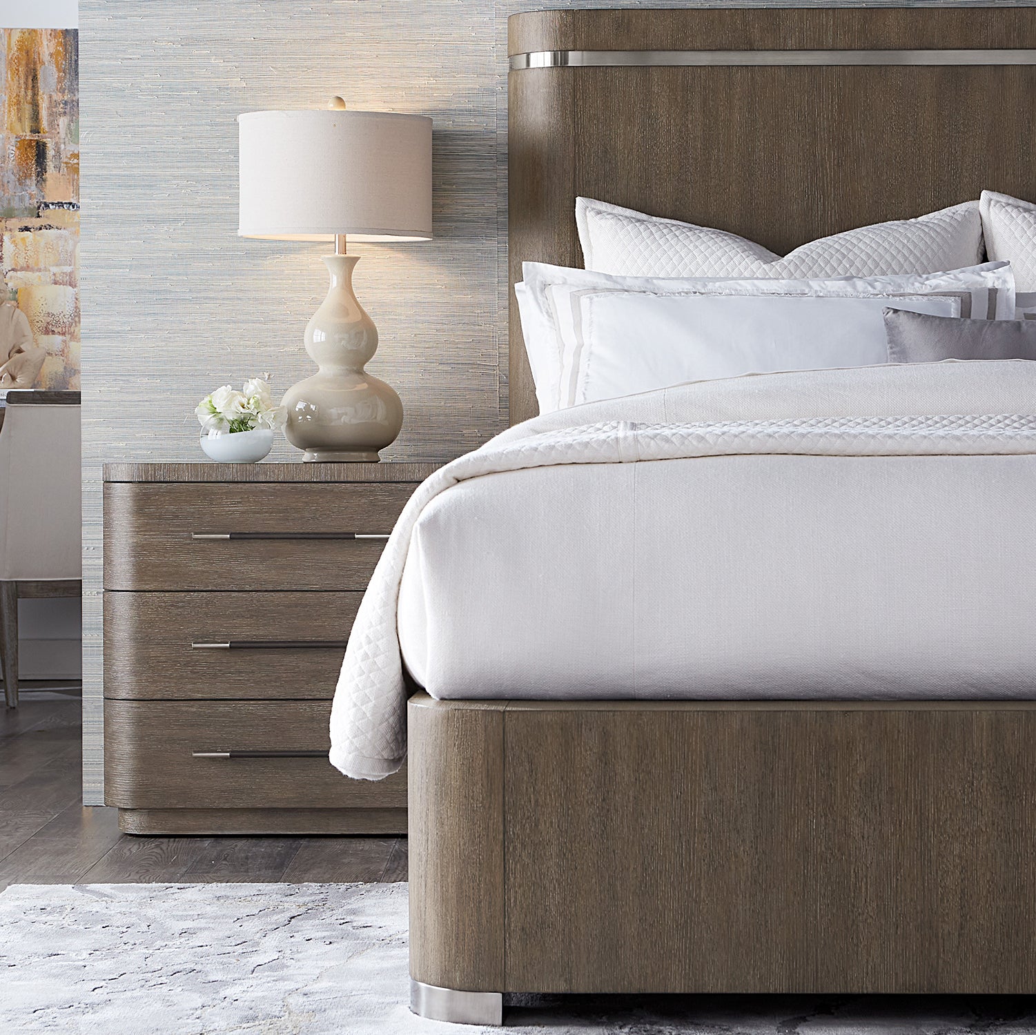 Hooker Furniture Modern Mood Three Drawer Nightstand