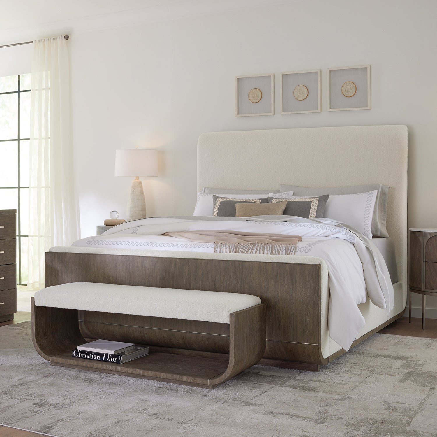 Hooker Furniture Modern Mood Bed Bench
