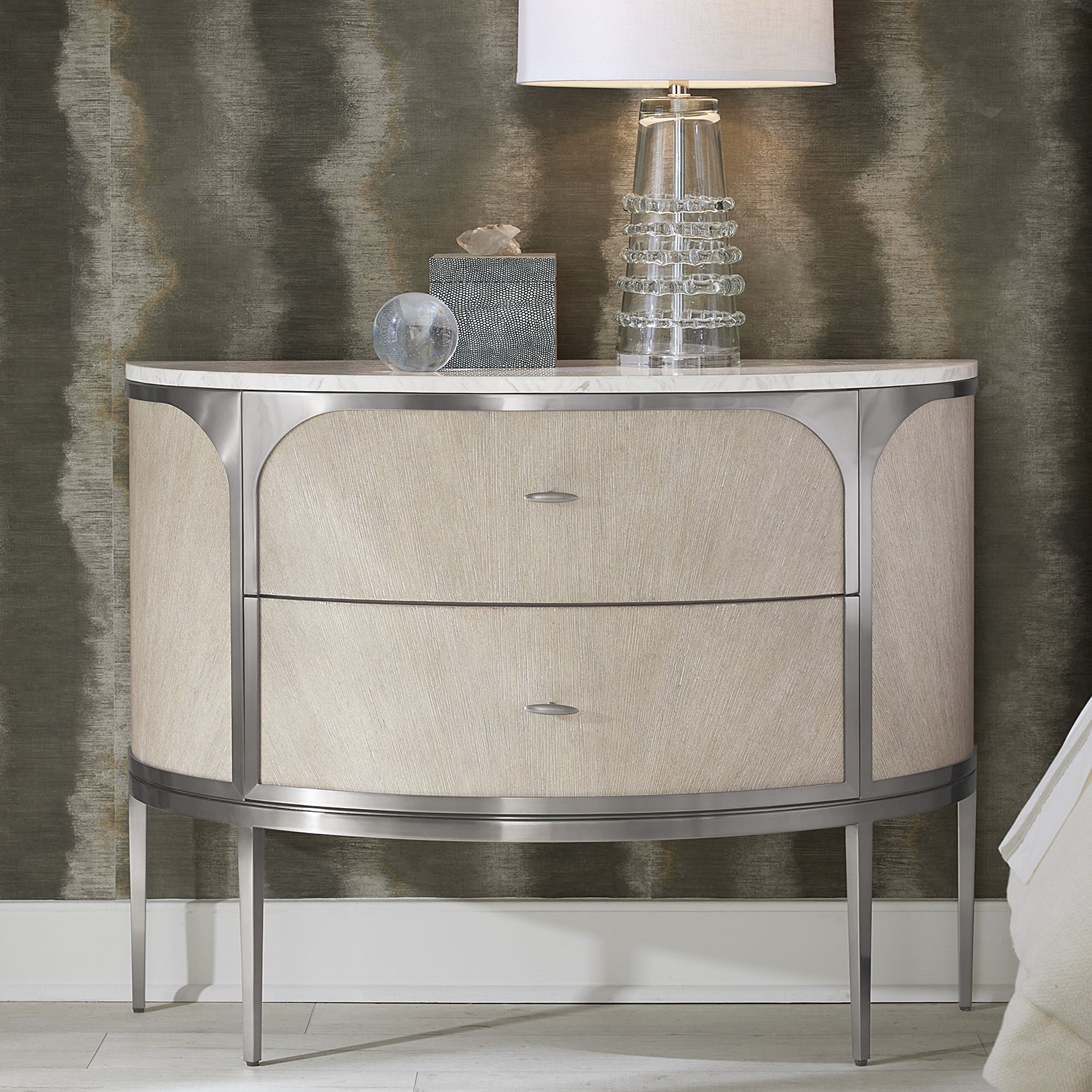 Hooker Furniture Modern Mood Two Drawer Nightstand
