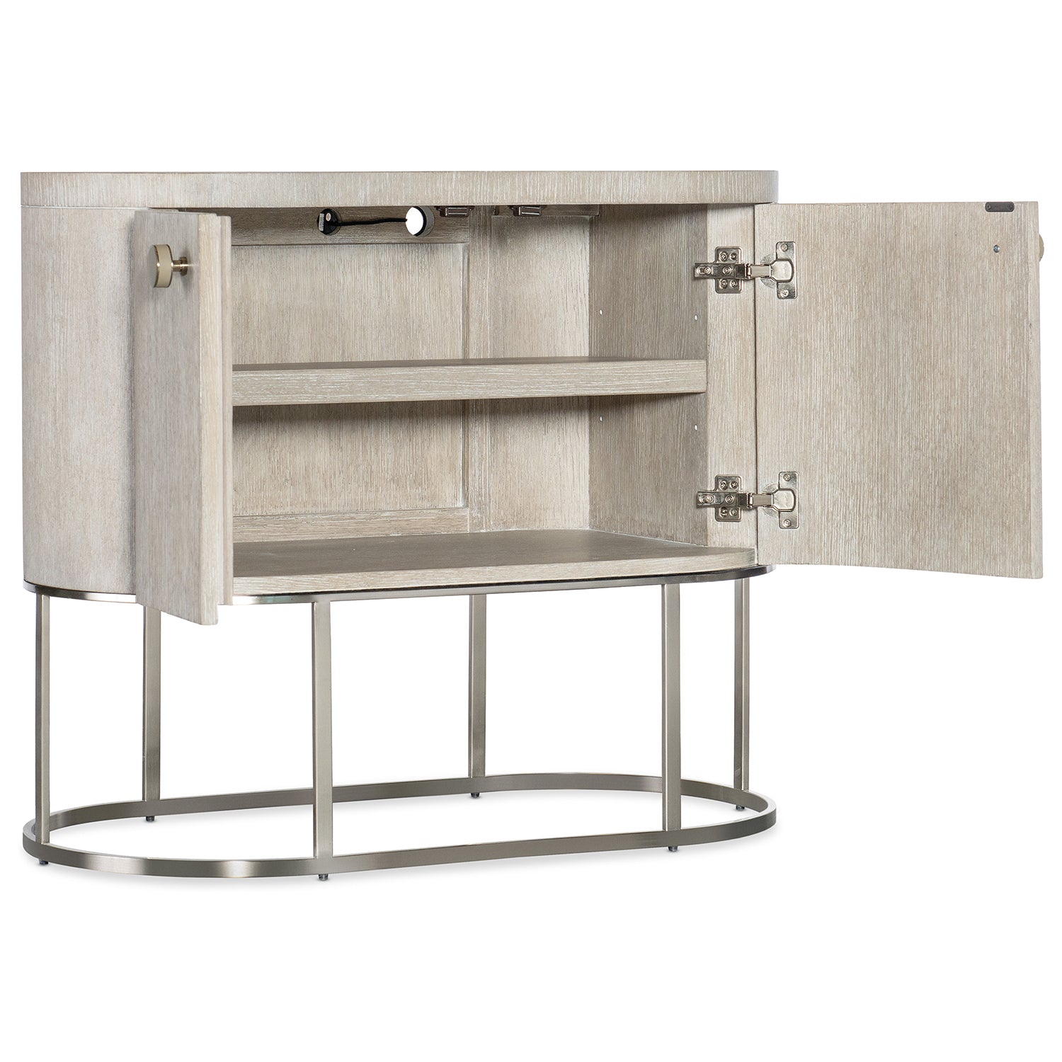 Hooker Furniture Modern Mood Oval Nightstand