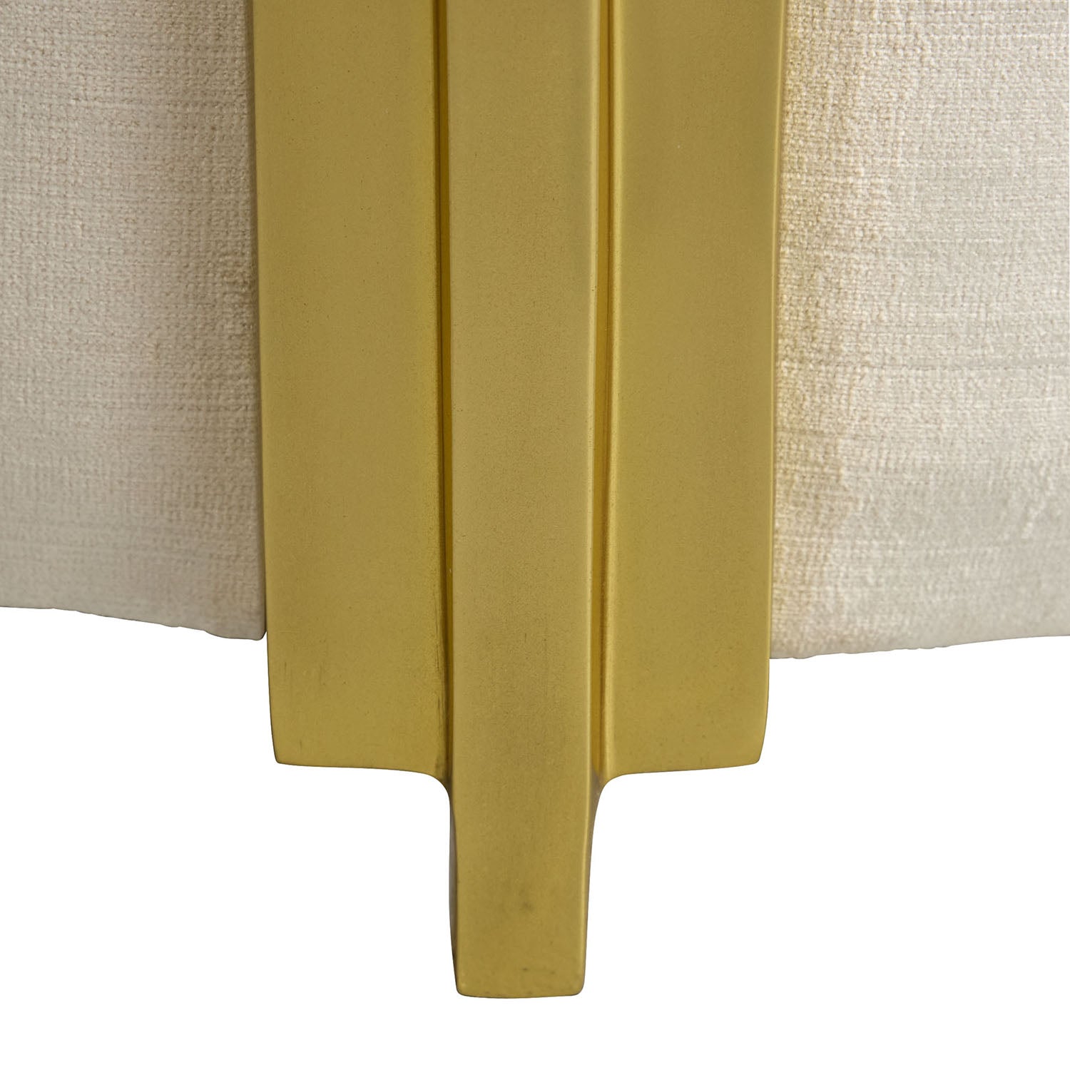 Arteriors Warby Sterling Velvet Ottoman