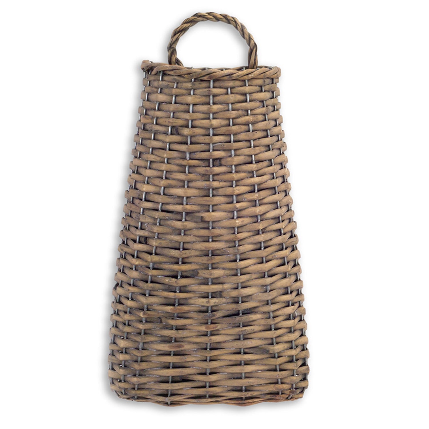 Woven Willow Wall Basket Set of 6