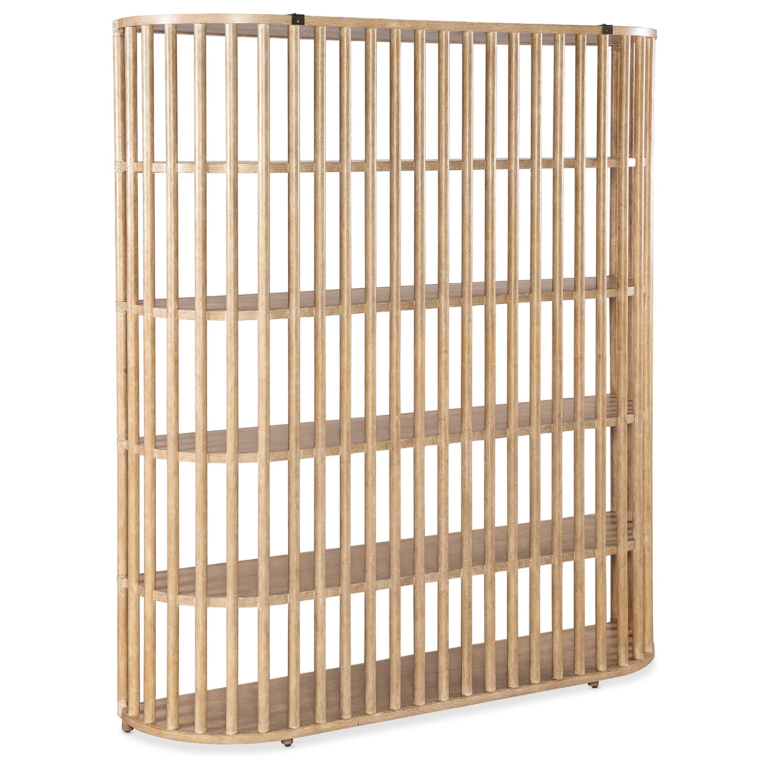 Hooker Furniture Retreat Slatted Bookcase
