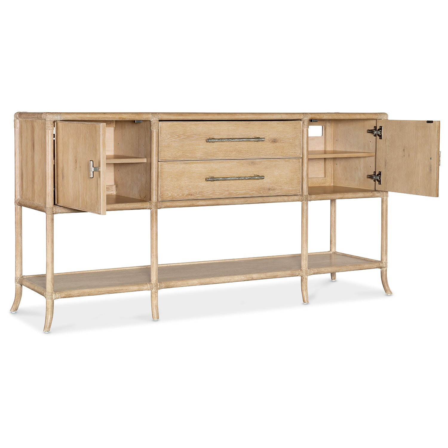 Hooker Furniture Retreat Pole Rattan Sideboard