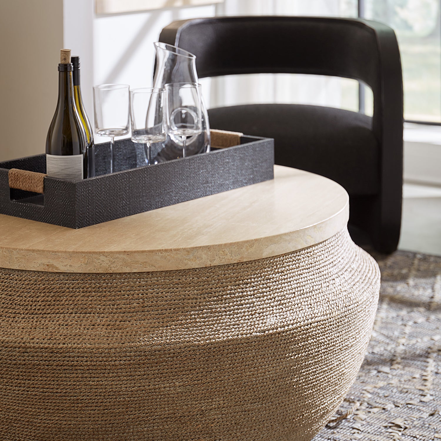 Hooker Furniture Retreat Round Cocktail Table