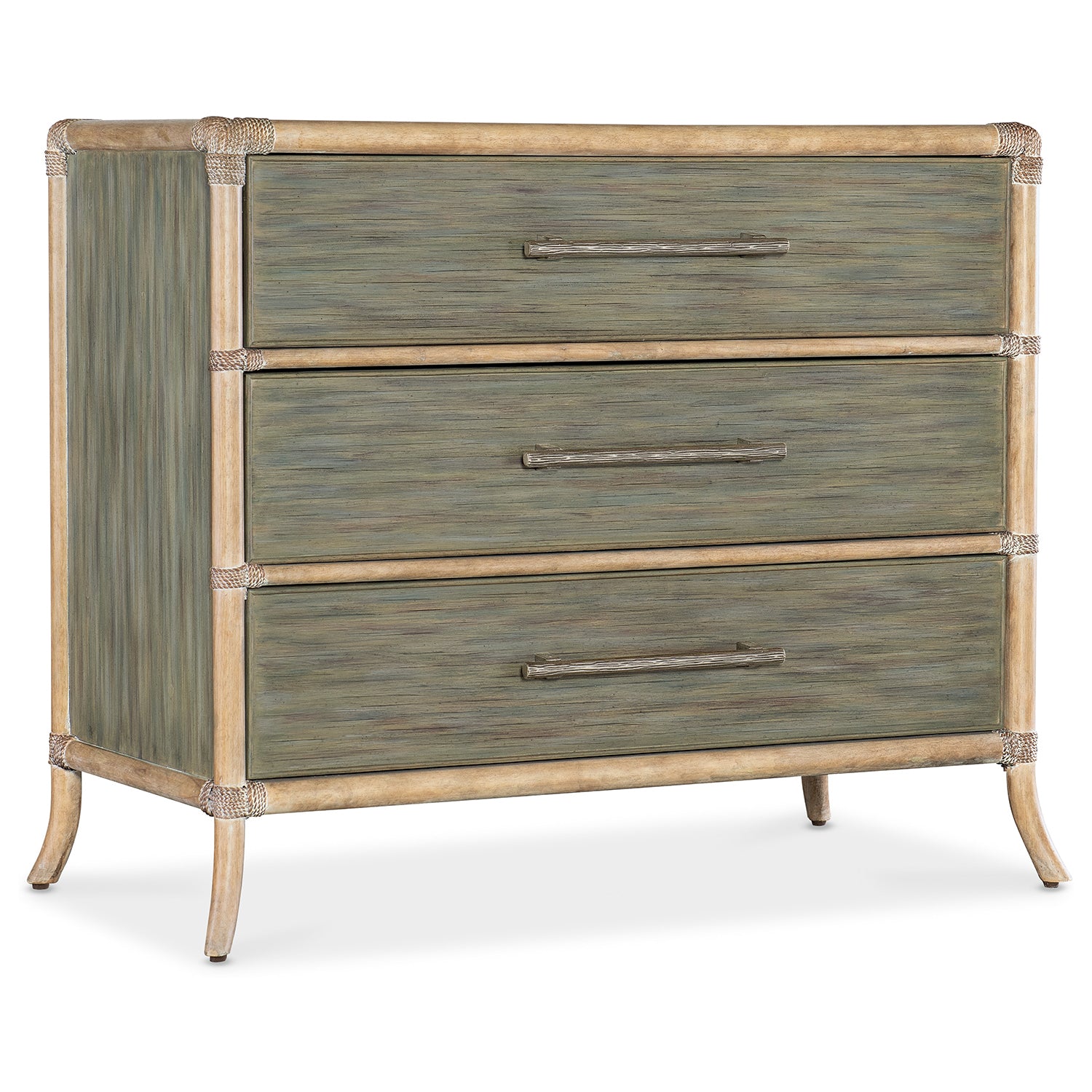 Hooker Furniture Retreat Pole Rattan Chest