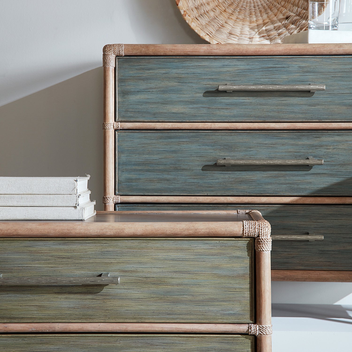 Hooker Furniture Retreat Pole Rattan Chest