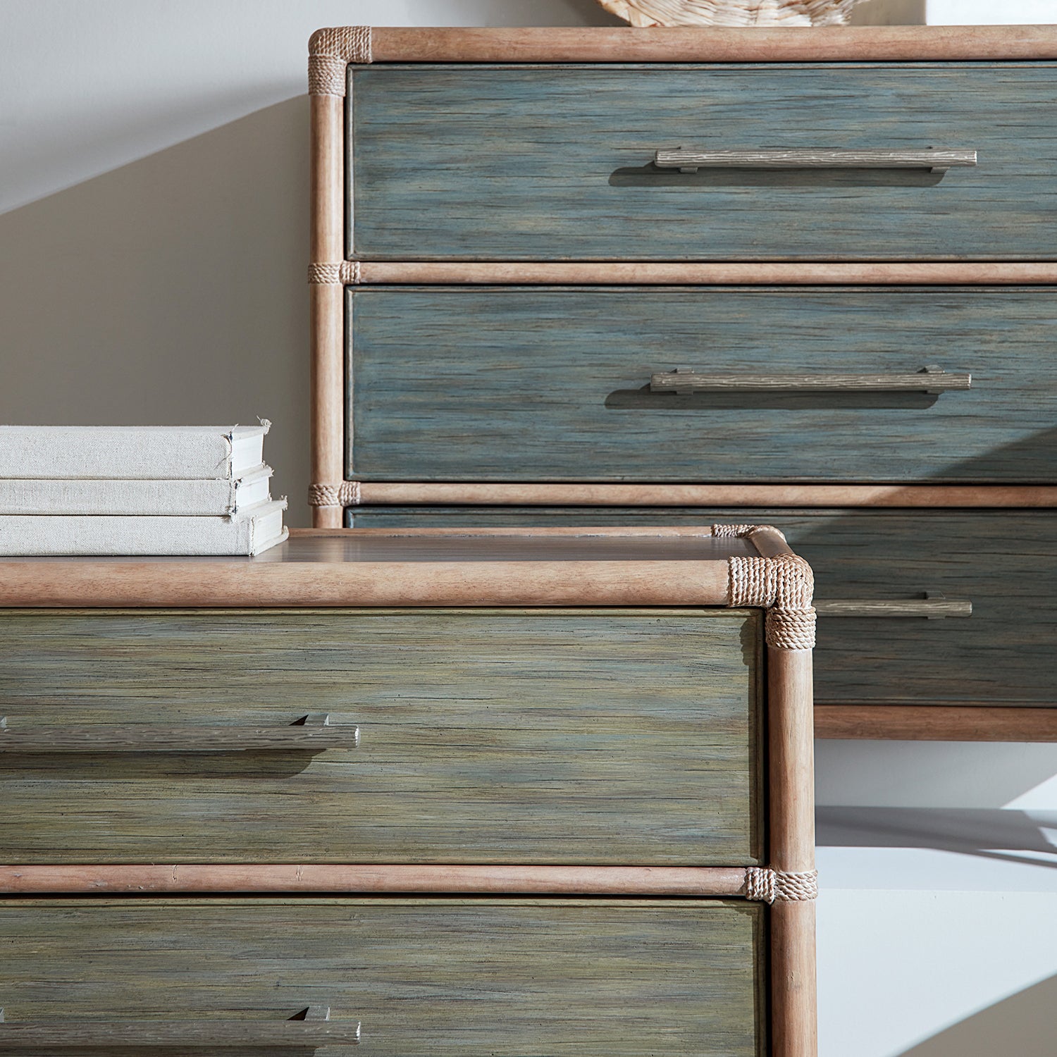 Hooker Furniture Retreat Pole Rattan Chest