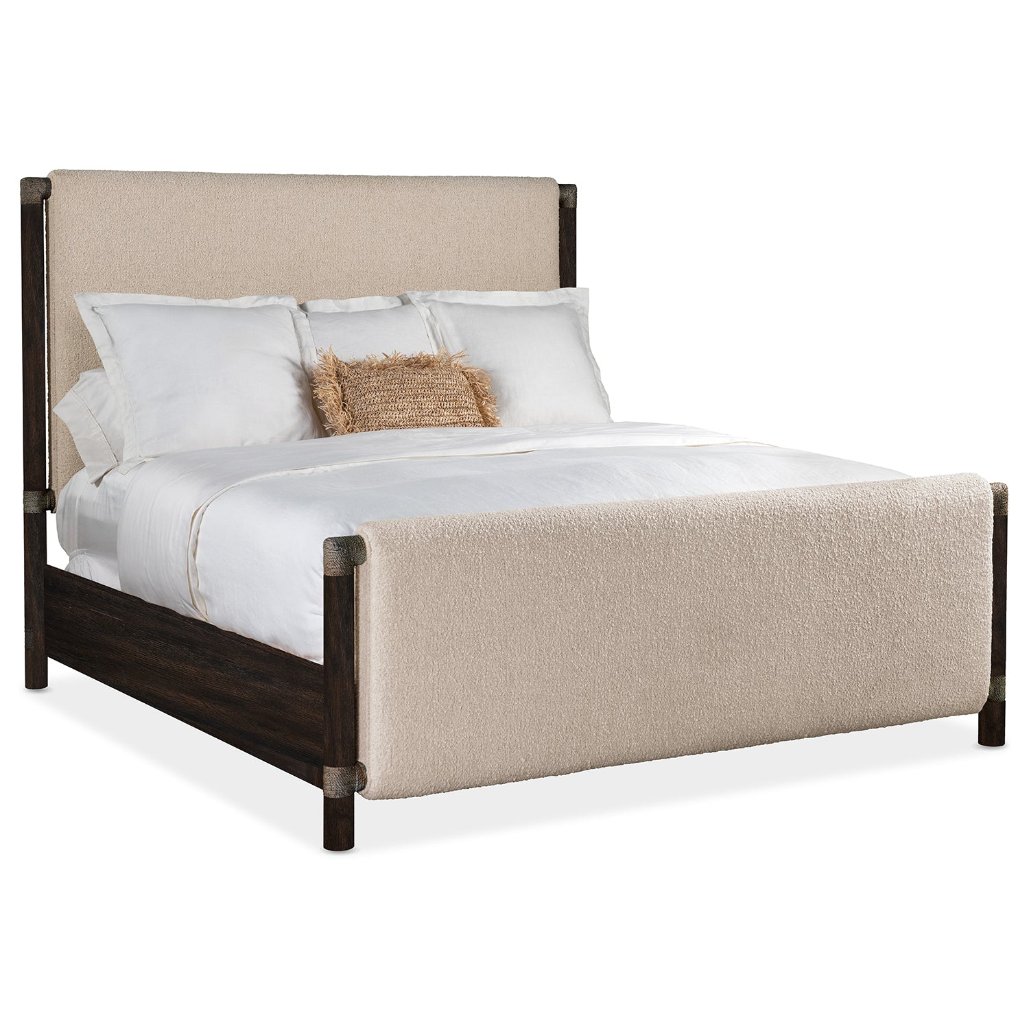 Hooker Furniture Retreat Upholstered Panel Bed