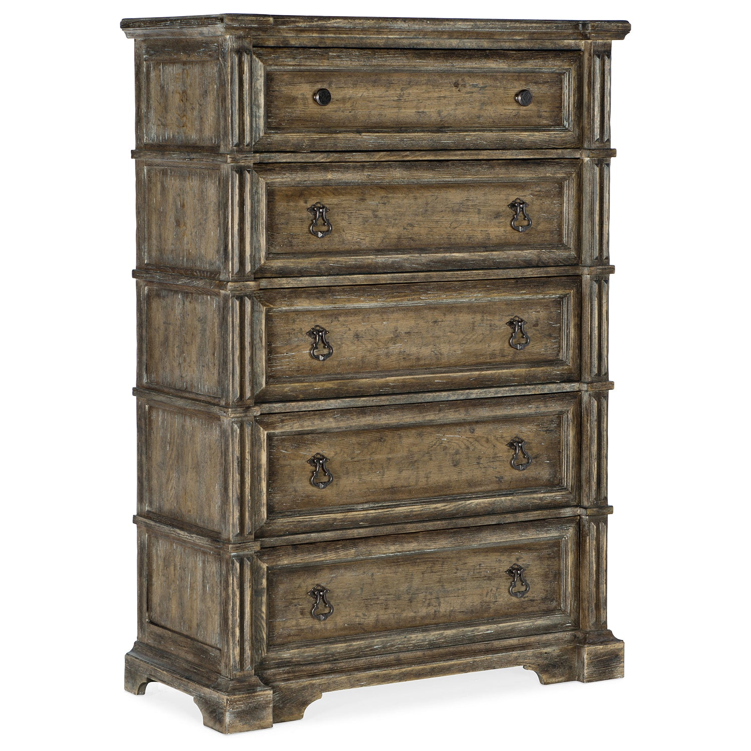 Hooker Furniture La Grange Ross Prairie Five Drawer Chest
