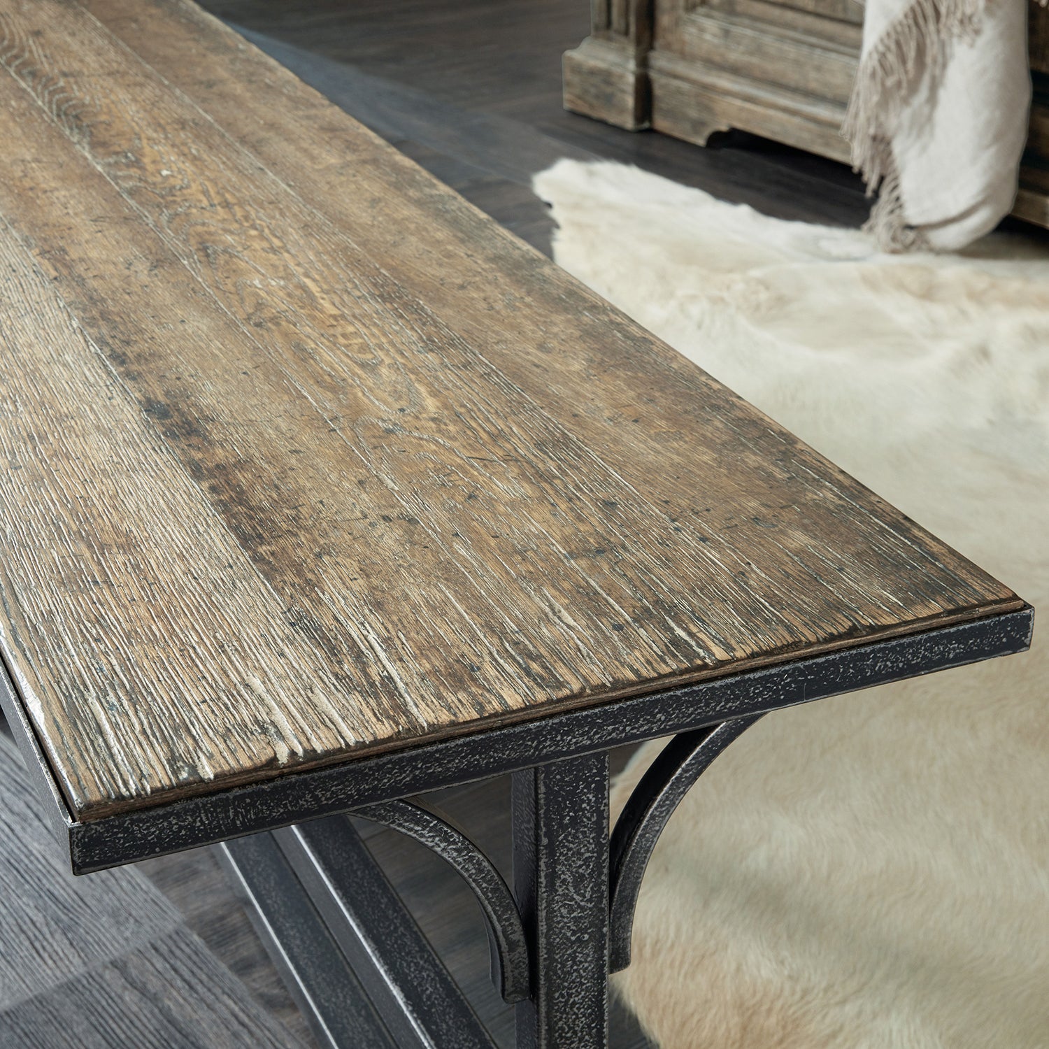 Hooker Furniture La Grange Von Rosenberg Bed Bench