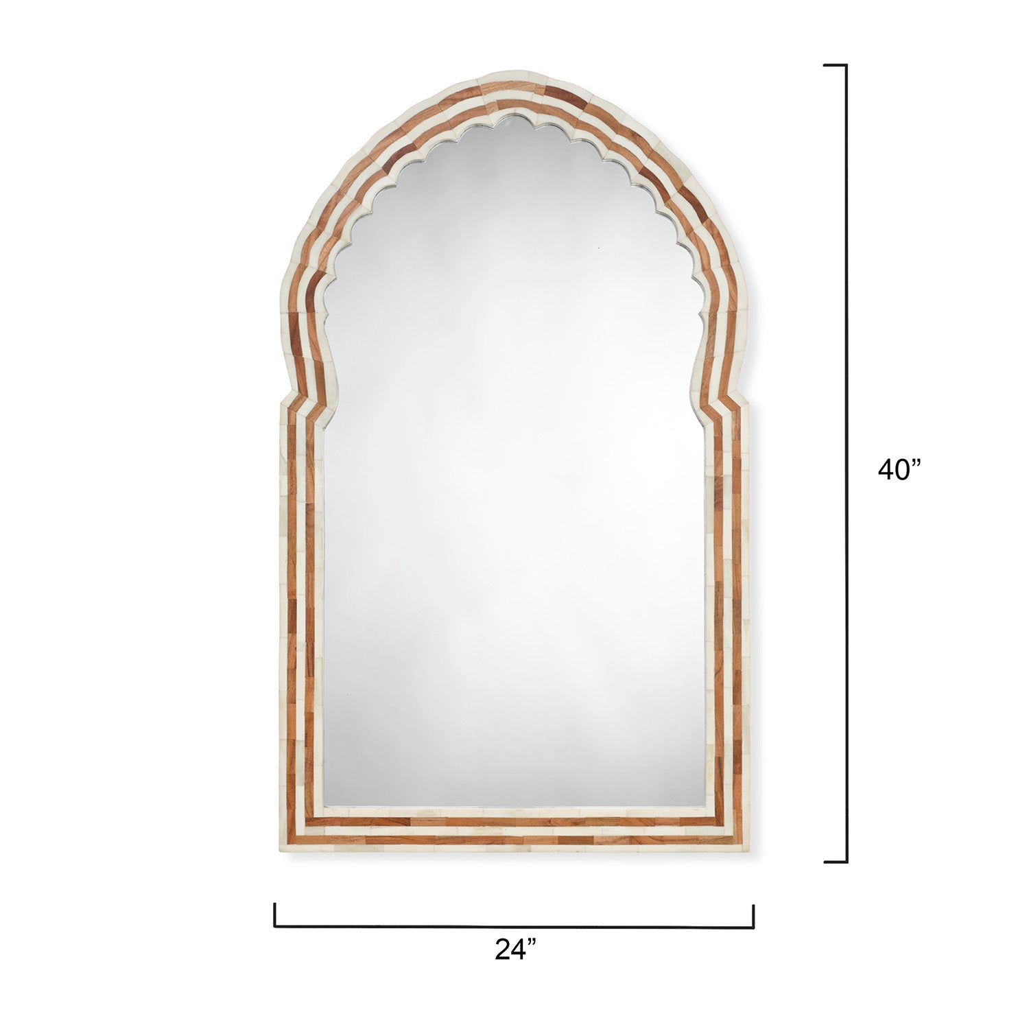 Jamie Young Bardot Medium Wall Mirror
