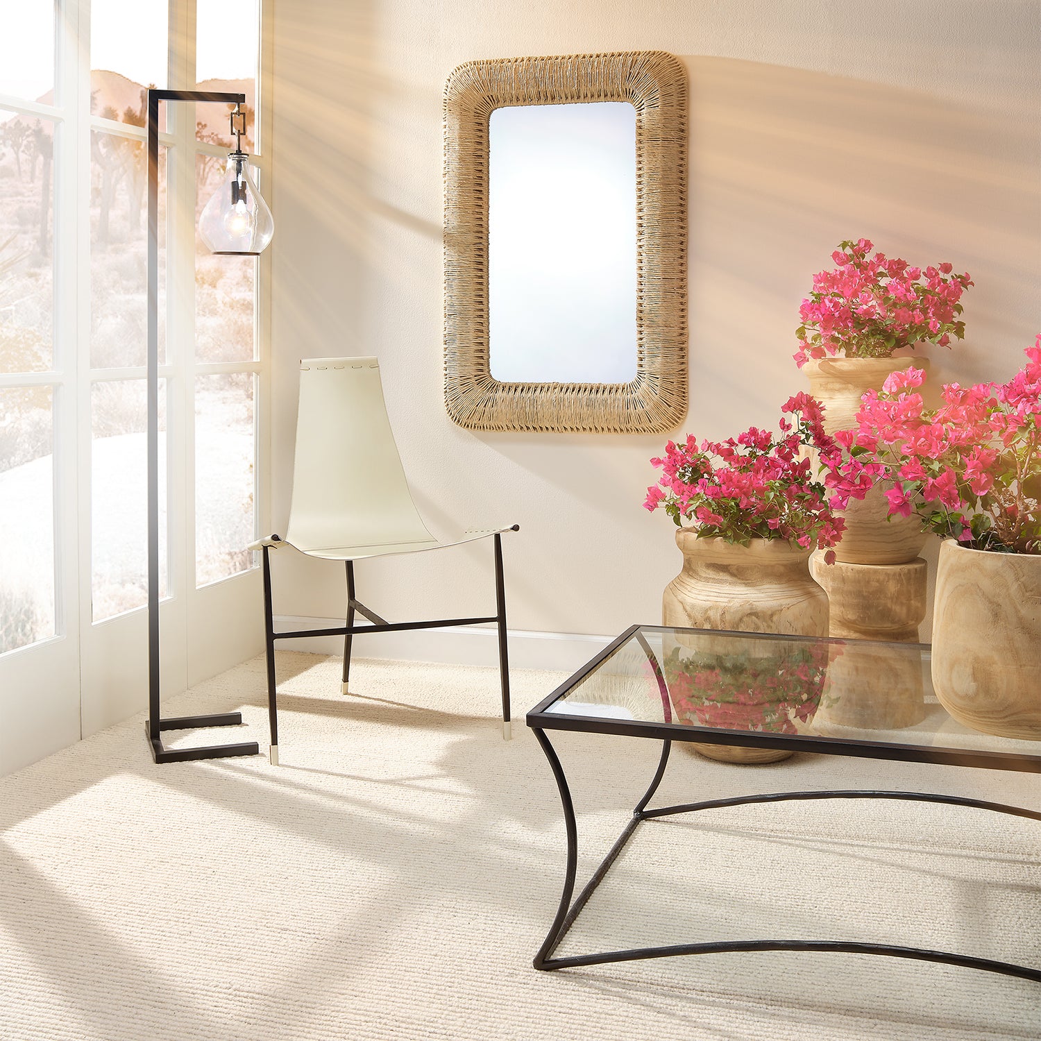 Jamie Young Hollis Rectangle Wall Mirror