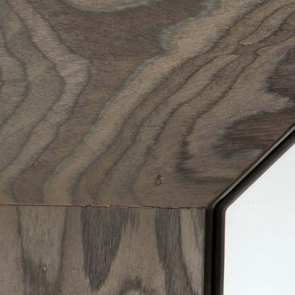 Jamie Young Ravine Sand Grey Veneer Wall Mirror