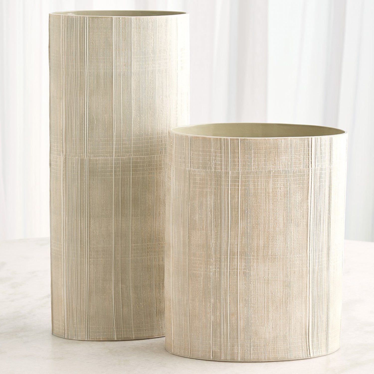 Studio A Cross Hatch Vase