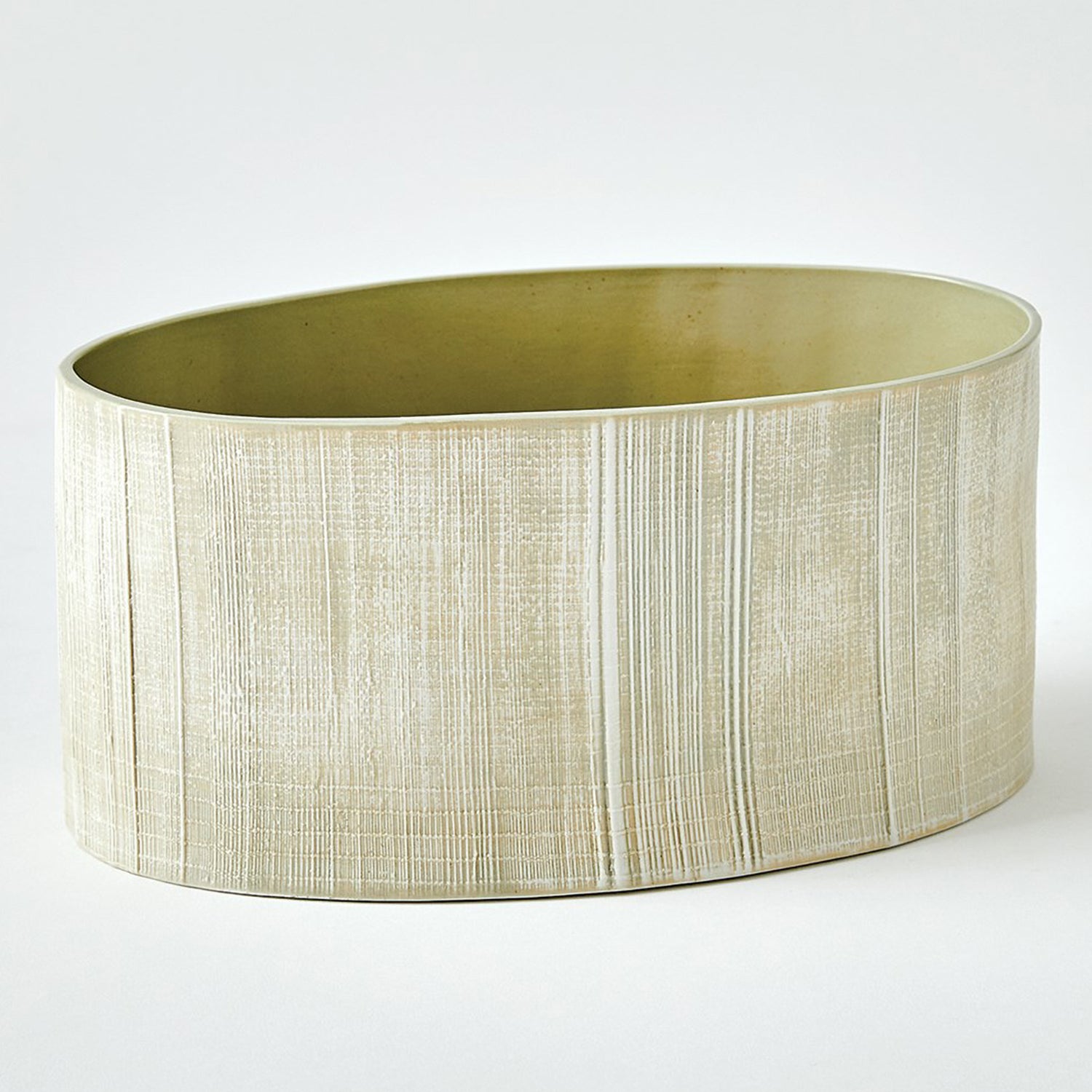 Studio A Cross Hatch Compote