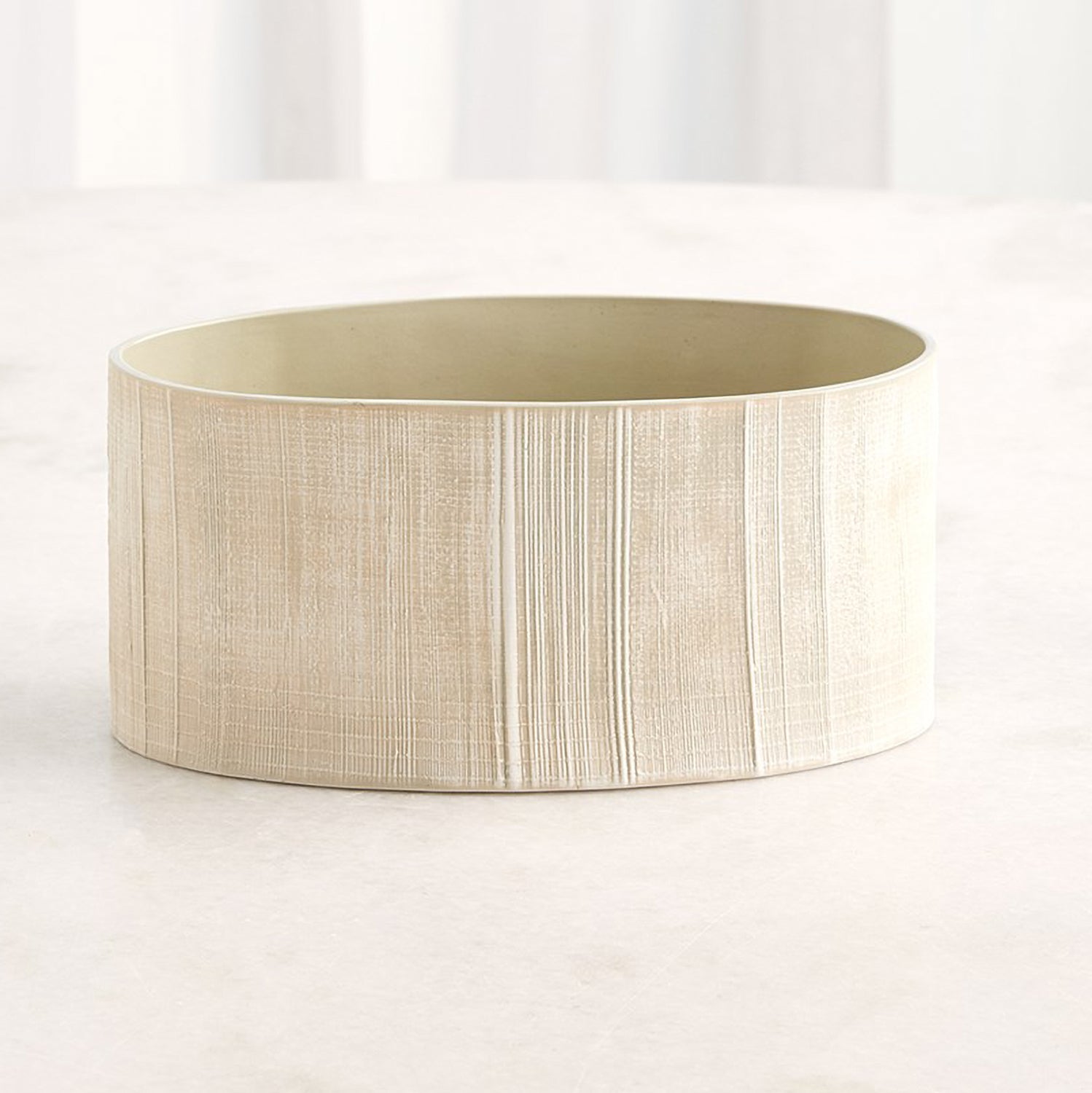 Studio A Cross Hatch Compote