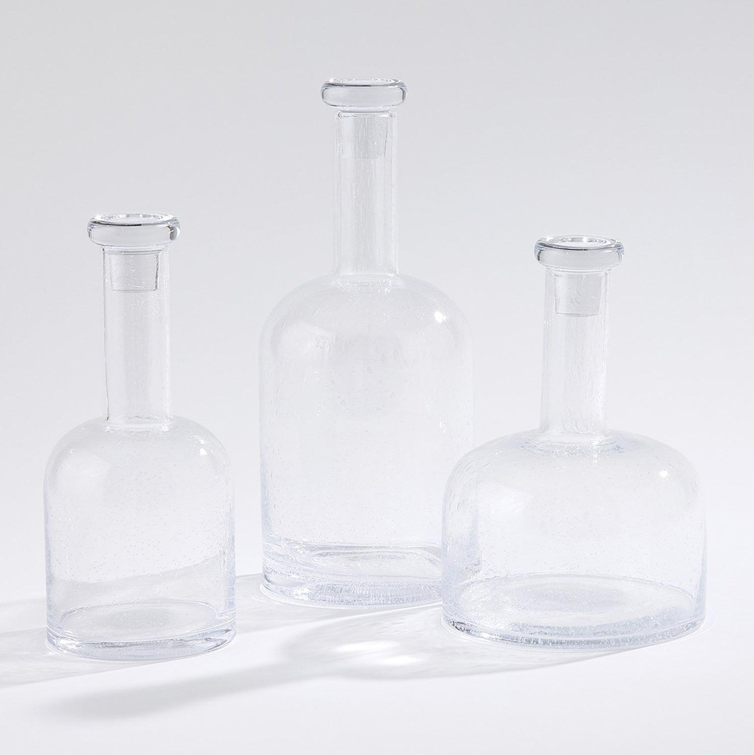 Studio A Necked Seeded Decanter