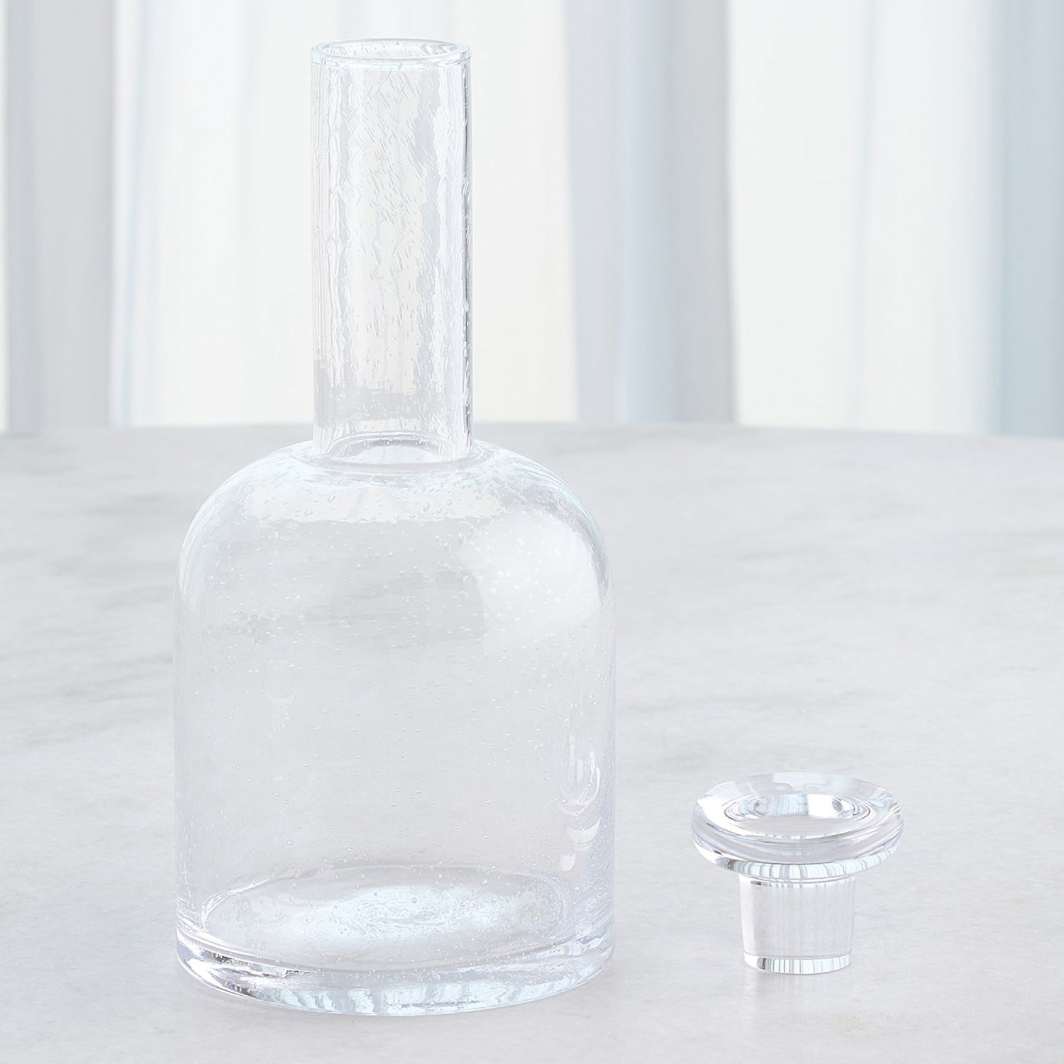 Studio A Necked Seeded Decanter