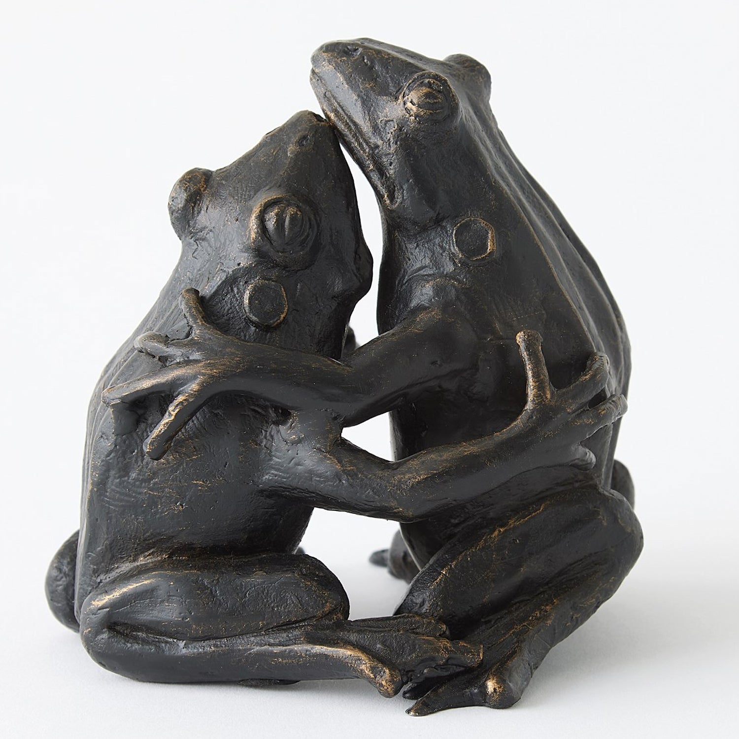 Studio A Hugging Frog Sculpture