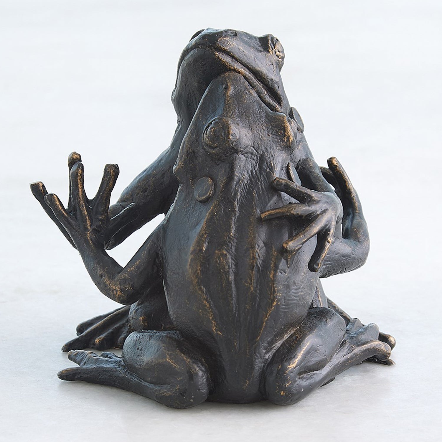 Studio A Hugging Frog Sculpture