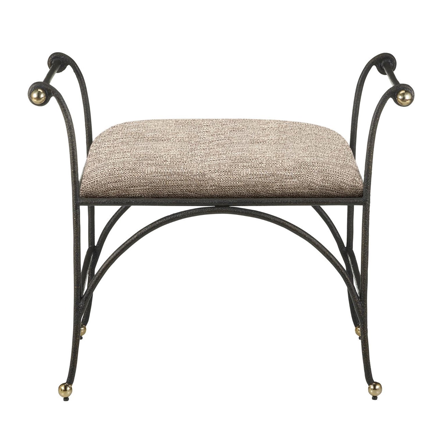 Currey & Co Mabel Ottoman