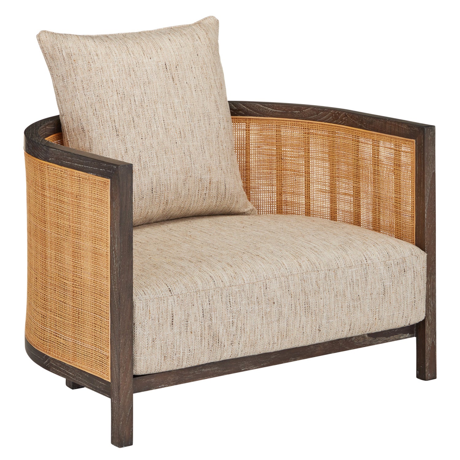 Currey & Co Celebes Calcutta Linen Chair