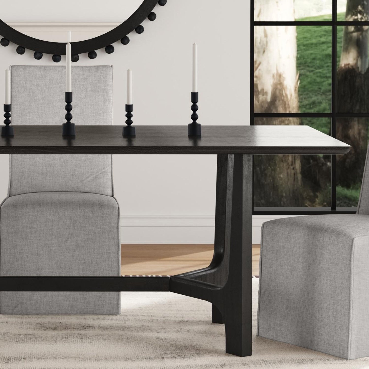 Bassett Mirror Dunnigan Rectangle Dining Table