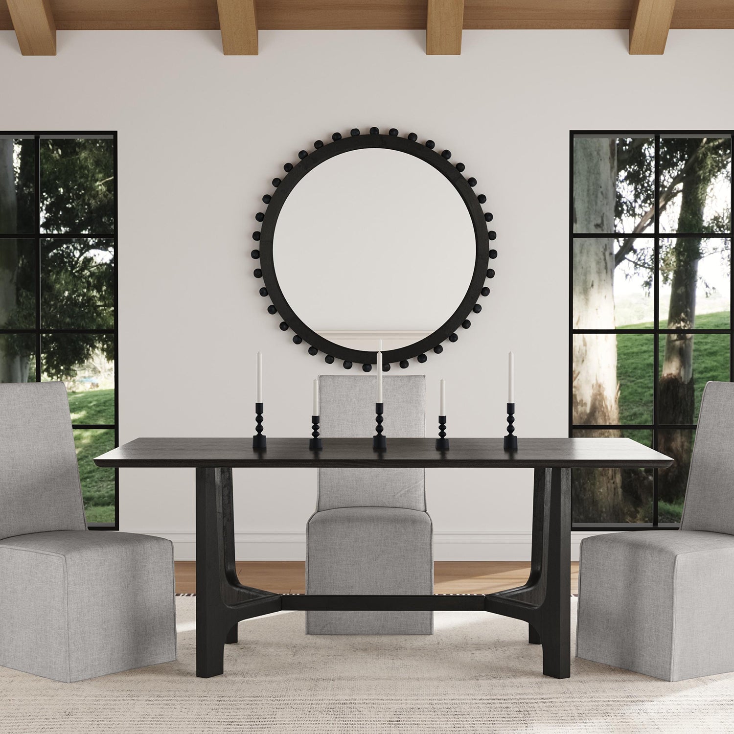 Bassett Mirror Dunnigan Rectangle Dining Table