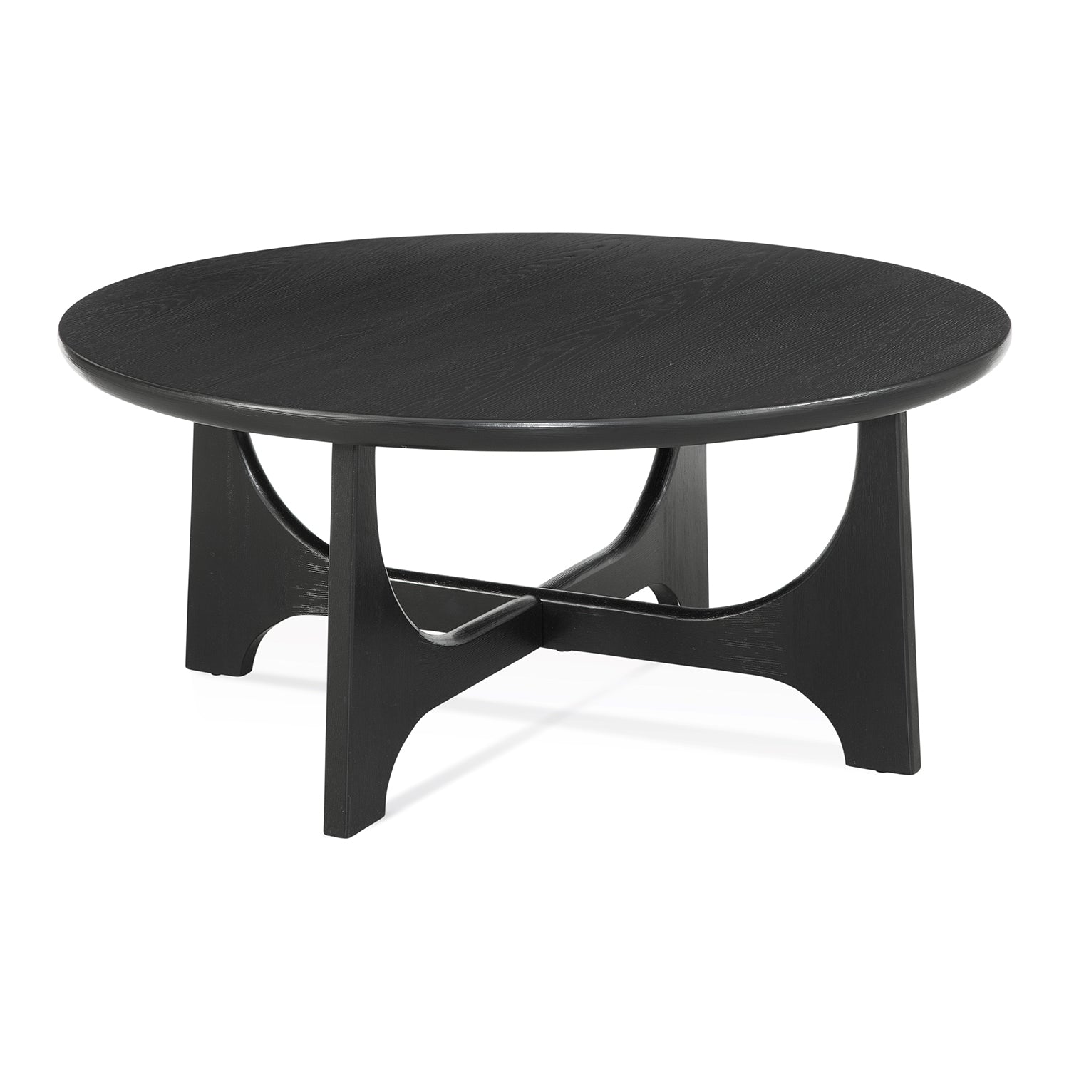 Bassett Mirror Dunnigan Round Cocktail Table