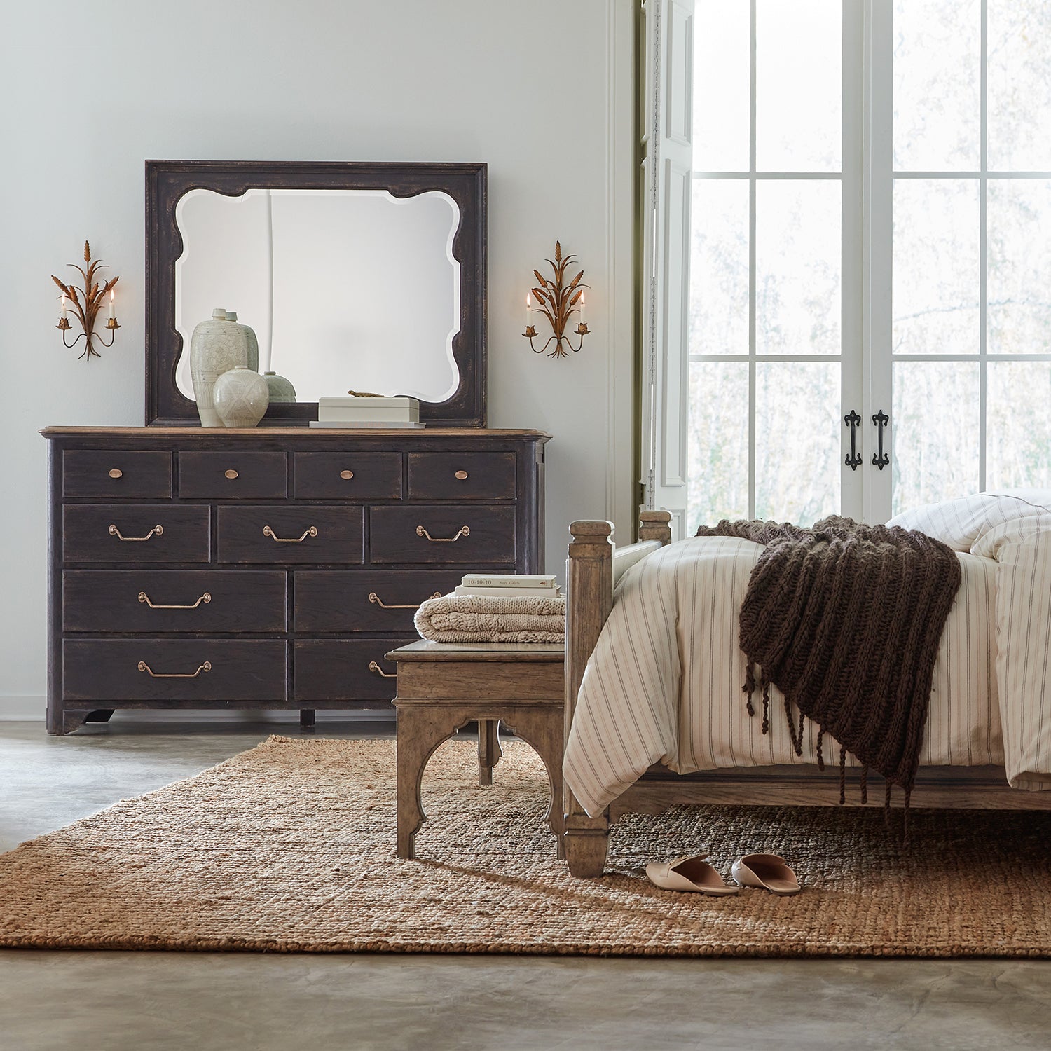 Hooker Furniture Americana Two-Tone Dresser