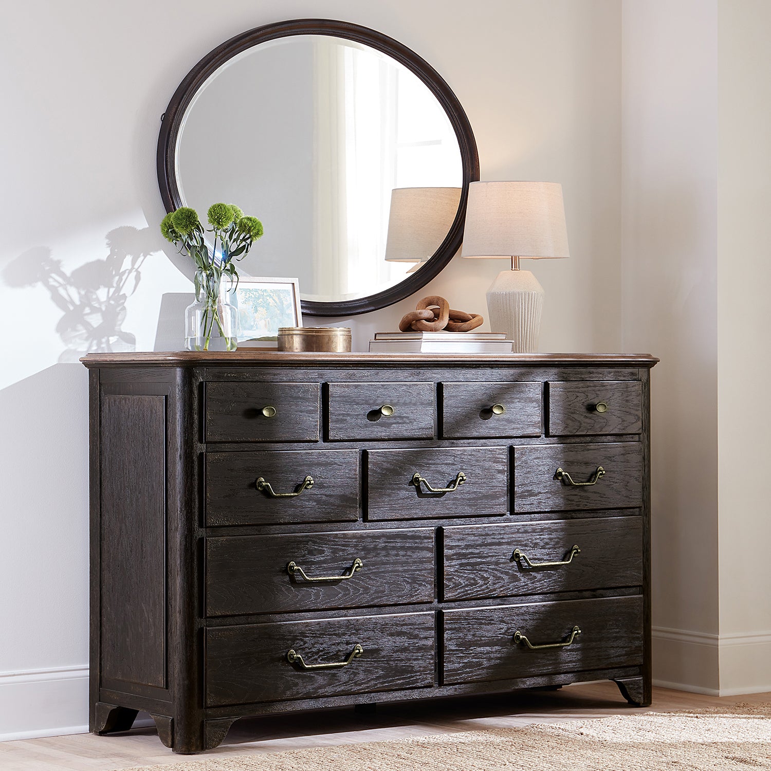 Hooker Furniture Americana Two-Tone Dresser