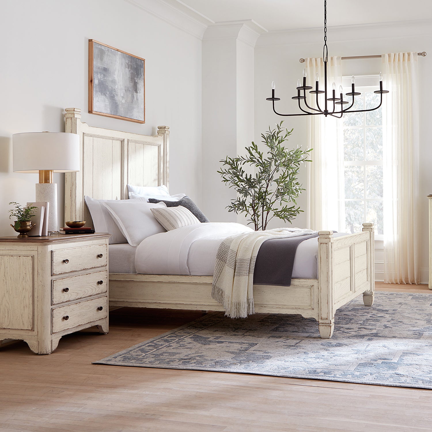 Hooker Furniture Americana Two-Tone Nightstand