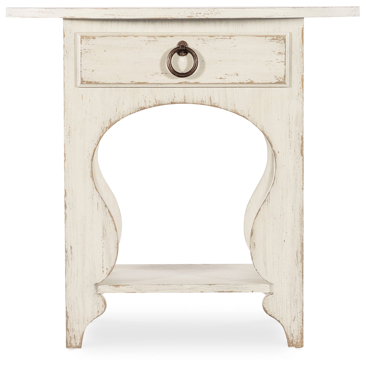 Hooker Furniture Americana One-Drawer Oval Nightstand
