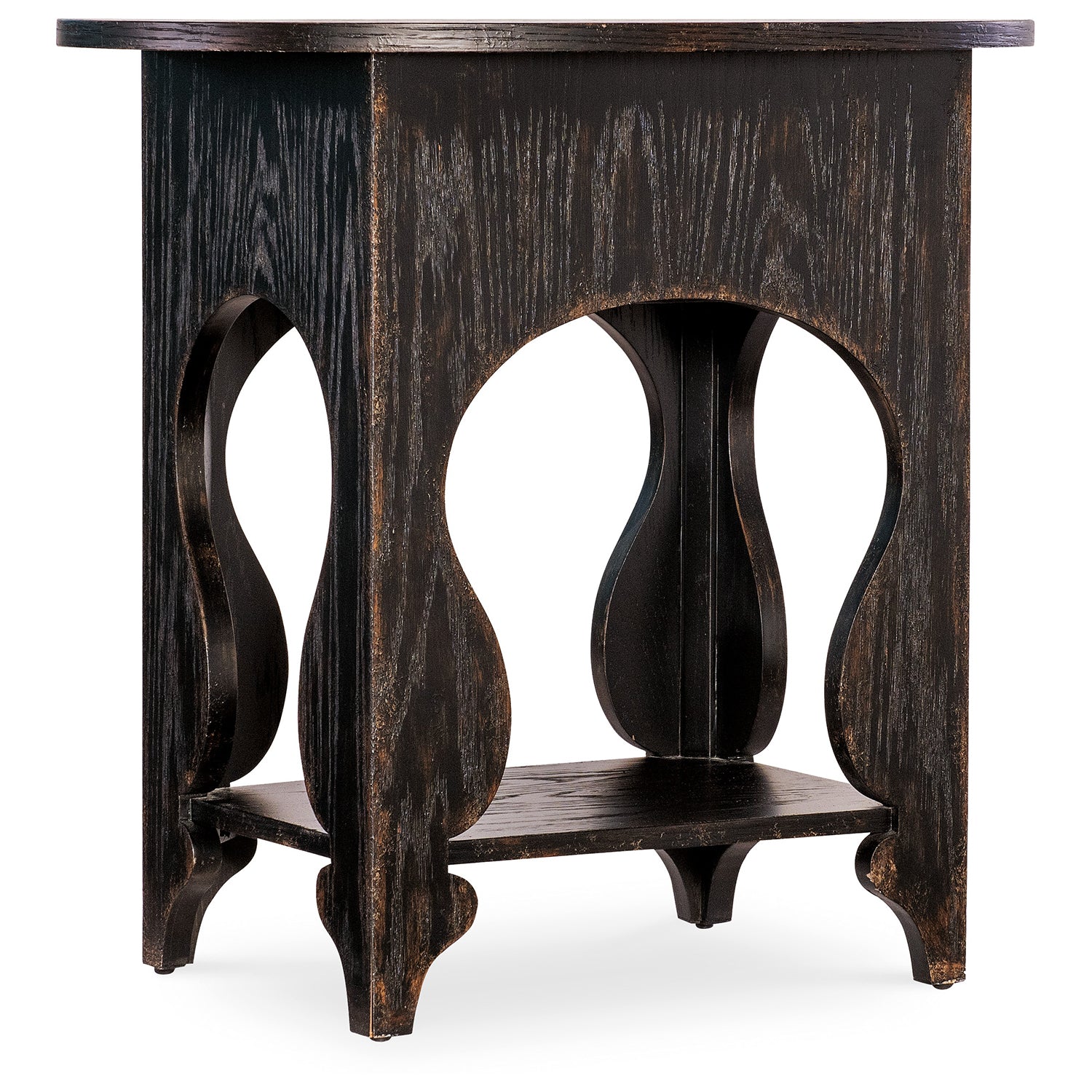 Hooker Furniture Americana One-Drawer Oval Nightstand